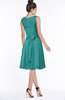 ColsBM Helen Emerald Green Glamorous A-line Scoop Zip up Chiffon Sash Bridesmaid Dresses