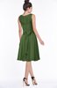 ColsBM Helen Garden Green Glamorous A-line Scoop Zip up Chiffon Sash Bridesmaid Dresses