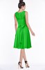 ColsBM Helen Jasmine Green Glamorous A-line Scoop Zip up Chiffon Sash Bridesmaid Dresses