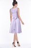 ColsBM Helen Light Purple Glamorous A-line Scoop Zip up Chiffon Sash Bridesmaid Dresses