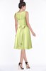ColsBM Helen Lime Green Glamorous A-line Scoop Zip up Chiffon Sash Bridesmaid Dresses