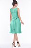 ColsBM Helen Mint Green Glamorous A-line Scoop Zip up Chiffon Sash Bridesmaid Dresses