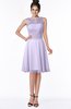 ColsBM Helen Pastel Lilac Glamorous A-line Scoop Zip up Chiffon Sash Bridesmaid Dresses