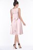 ColsBM Helen Petal Pink Glamorous A-line Scoop Zip up Chiffon Sash Bridesmaid Dresses