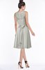 ColsBM Helen Platinum Glamorous A-line Scoop Zip up Chiffon Sash Bridesmaid Dresses