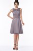 ColsBM Helen Sea Fog Glamorous A-line Scoop Zip up Chiffon Sash Bridesmaid Dresses