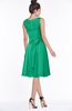 ColsBM Helen Sea Green Glamorous A-line Scoop Zip up Chiffon Sash Bridesmaid Dresses