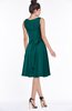 ColsBM Helen Shaded Spruce Glamorous A-line Scoop Zip up Chiffon Sash Bridesmaid Dresses