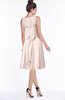ColsBM Helen Silver Peony Glamorous A-line Scoop Zip up Chiffon Sash Bridesmaid Dresses