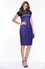 ColsBM Greta Liberty Elegant Sheath Short Sleeve Zip up Satin Lace Bridesmaid Dresses