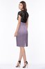 ColsBM Greta Mauve Elegant Sheath Short Sleeve Zip up Satin Lace Bridesmaid Dresses