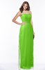ColsBM Aliza Classic Green Plain Spaghetti Zip up Satin Floor Length Bridesmaid Dresses