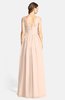 ColsBM Ciara Fresh Salmon Romantic A-line V-neck Zip up Chiffon Bridesmaid Dresses