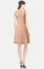 ColsBM Tori Almost Apricot Modest A-line Sleeveless Chiffon Mini Bridesmaid Dresses