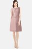 ColsBM Tori Blush Pink Modest A-line Sleeveless Chiffon Mini Bridesmaid Dresses