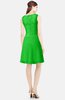 ColsBM Tori Classic Green Modest A-line Sleeveless Chiffon Mini Bridesmaid Dresses