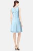 ColsBM Tori Ice Blue Modest A-line Sleeveless Chiffon Mini Bridesmaid Dresses