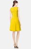 ColsBM Tori Yellow Modest A-line Sleeveless Chiffon Mini Bridesmaid Dresses