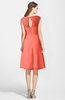 ColsBM Kali Living Coral Hippie A-line Sweetheart Sleeveless Zip up Lace Bridesmaid Dresses