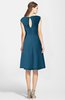 ColsBM Kali Moroccan Blue Hippie A-line Sweetheart Sleeveless Zip up Lace Bridesmaid Dresses