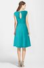 ColsBM Kali Teal Hippie A-line Sweetheart Sleeveless Zip up Lace Bridesmaid Dresses