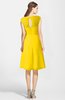 ColsBM Kali Yellow Hippie A-line Sweetheart Sleeveless Zip up Lace Bridesmaid Dresses