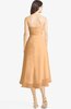 ColsBM Kasey Apricot Classic Sweetheart Sleeveless Zip up Hi-Lo Plus Size Bridesmaid Dresses