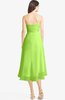 ColsBM Kasey Bright Green Classic Sweetheart Sleeveless Zip up Hi-Lo Plus Size Bridesmaid Dresses