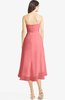 ColsBM Kasey Coral Classic Sweetheart Sleeveless Zip up Hi-Lo Plus Size Bridesmaid Dresses
