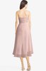 ColsBM Kasey Dusty Rose Classic Sweetheart Sleeveless Zip up Hi-Lo Plus Size Bridesmaid Dresses