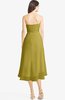 ColsBM Kasey Golden Olive Classic Sweetheart Sleeveless Zip up Hi-Lo Plus Size Bridesmaid Dresses