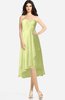 ColsBM Kasey Lime Green Classic Sweetheart Sleeveless Zip up Hi-Lo Plus Size Bridesmaid Dresses