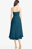 ColsBM Kasey Moroccan Blue Classic Sweetheart Sleeveless Zip up Hi-Lo Plus Size Bridesmaid Dresses