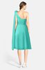 ColsBM Mattie Blue Turquoise Classic A-line Sweetheart Sleeveless Knee Length Ruching Bridesmaid Dresses