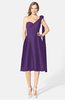 ColsBM Mattie Dark Purple Classic A-line Sweetheart Sleeveless Knee Length Ruching Bridesmaid Dresses