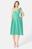 ColsBM Mattie Seafoam Green Classic A-line Sweetheart Sleeveless Knee Length Ruching Bridesmaid Dresses