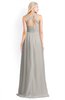 ColsBM Kaelyn Ashes Of Roses Modest Trumpet Elbow Length Sleeve Zip up Chiffon Floor Length Bridesmaid Dresses