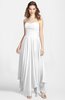 ColsBM Briana White Gorgeous Princess Sweetheart Sleeveless Asymmetric Bridesmaid Dresses