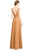 ColsBM Alia Pheasant Modest A-line V-neck Sleeveless Zip up Plainness Bridesmaid Dresses