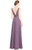 ColsBM Alia Valerian Modest A-line V-neck Sleeveless Zip up Plainness Bridesmaid Dresses