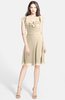 ColsBM Liliana Novelle Peach Modern A-line Wide Square Chiffon Knee Length Bridesmaid Dresses