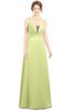 ColsBM Alexa Lime Green Gorgeous Trumpet Sleeveless Chiffon Beaded Bridesmaid Dresses