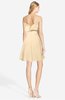 ColsBM Rosemary Apricot Gelato Gorgeous Fit-n-Flare Sleeveless Chiffon Sweep Train Bridesmaid Dresses