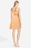 ColsBM Rosemary Apricot Gorgeous Fit-n-Flare Sleeveless Chiffon Sweep Train Bridesmaid Dresses