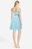 ColsBM Rosemary Aqua Gorgeous Fit-n-Flare Sleeveless Chiffon Sweep Train Bridesmaid Dresses