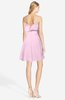 ColsBM Rosemary Baby Pink Gorgeous Fit-n-Flare Sleeveless Chiffon Sweep Train Bridesmaid Dresses