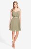ColsBM Rosemary Candied Ginger Gorgeous Fit-n-Flare Sleeveless Chiffon Sweep Train Bridesmaid Dresses