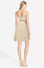 ColsBM Rosemary Champagne Gorgeous Fit-n-Flare Sleeveless Chiffon Sweep Train Bridesmaid Dresses