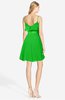 ColsBM Rosemary Classic Green Gorgeous Fit-n-Flare Sleeveless Chiffon Sweep Train Bridesmaid Dresses