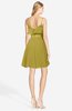 ColsBM Rosemary Golden Olive Gorgeous Fit-n-Flare Sleeveless Chiffon Sweep Train Bridesmaid Dresses
